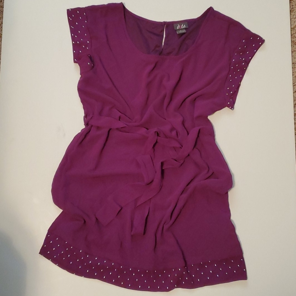 Dots Short Sleeve Dress